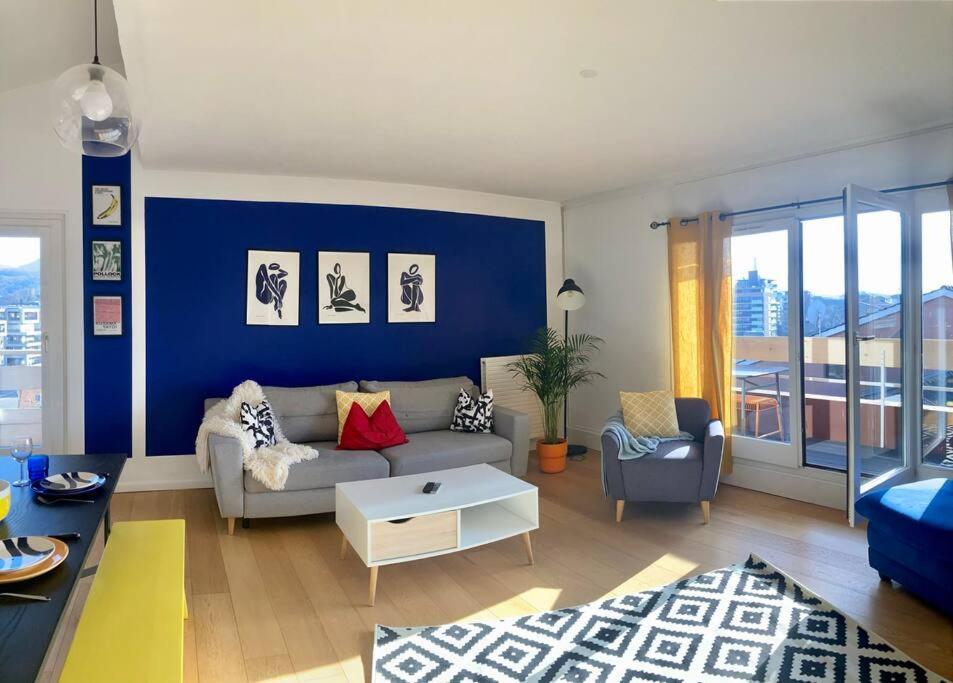 Charmant Appartement Pop - Arty Thonon-les-Bains Exterior foto